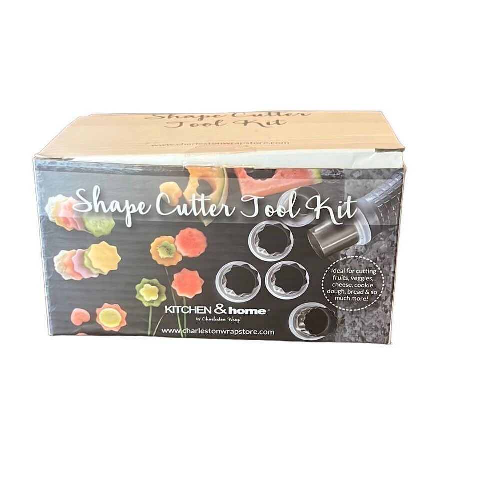 Shape cutter Tool Kit Fruit Veggies Cheese Dough‎ Cutters Various Shapes